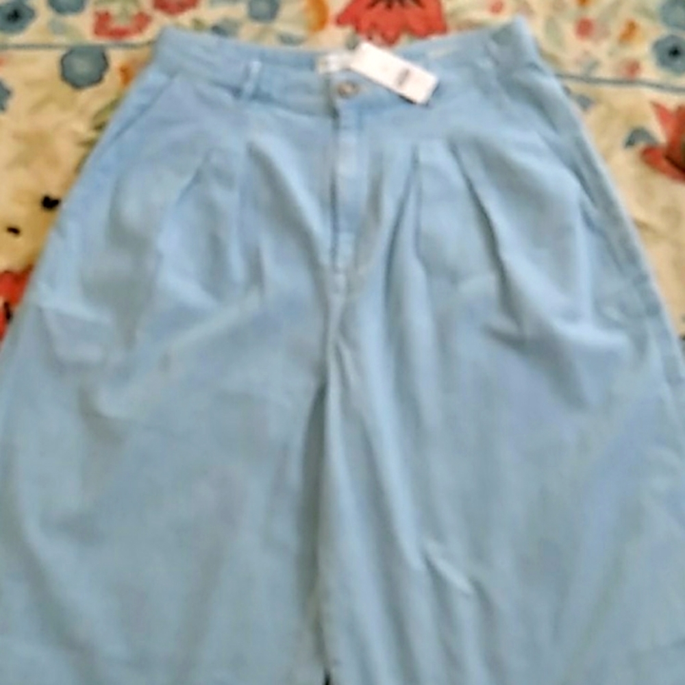 Pilcro/Anthro MOM preppy high-waisted